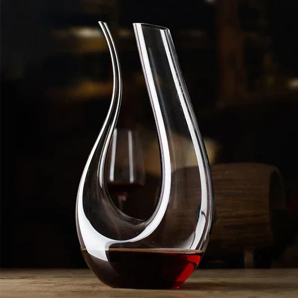 Decante de Vinho Recipiente de Vidro Cisne Decantado
