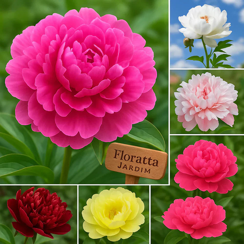 Peônias da Rainha: Floresça seu Jardim (+ BRINDE ESPECIAL)