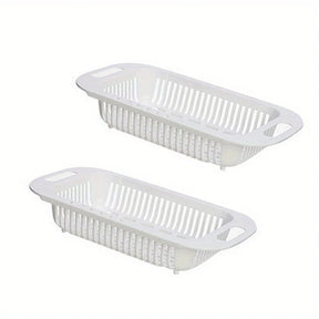 Escorredor de Alimentos Cesto de Drenagem Expansível - Compre 1 leve 2