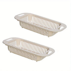 Escorredor de Alimentos Cesto de Drenagem Expansível - Compre 1 leve 2